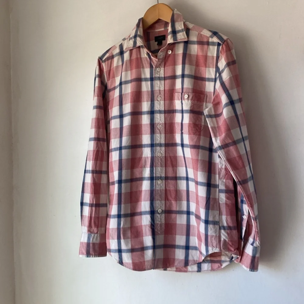 J.Crew S Men’s Plaid Shirt
